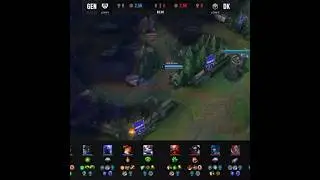 DK Canyon Outplay GEN Peanut in Jungle #funnymoments #leagueoflegends #shorts #foryou