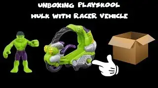 Playskool Heroes Marvel Superhero Adventures Hulk Unboxing Toy Sync