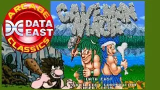 Data East Arcade Classics (Wii) Caveman Ninja / Joe & Mac [Longplay]