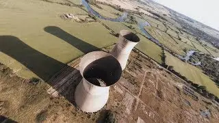 FPV Drone  - Diving into abandoned power plants