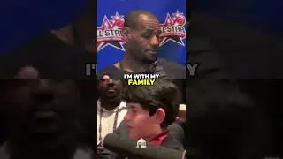LeBron James IGNORES Kid Reporter But Rebounds Nicely for Putback Answer (WATCH)