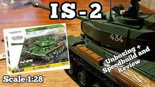 Cobi 2578  1:28Scale  IS-2 |Unboxing&Speedbuild | Seppbricks #ww2 #cobi #tanks #is2 #speedbuild