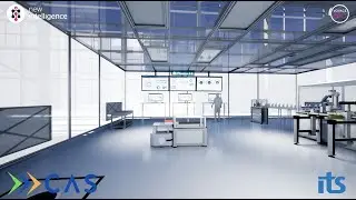 Automated Cleanroom Manufacture Automation Simulation