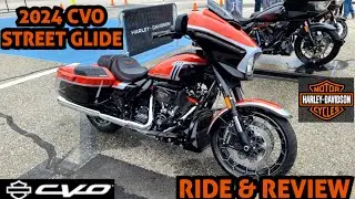 2024 Harley Davidson CVO Street Glide  121 TEST RIDE & REVIEW *AMAZING BIKE?!?*