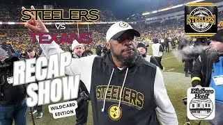 Steelers vs Texans Wildcard Recap Show and Mike Tomlin Stepping Down Reaction