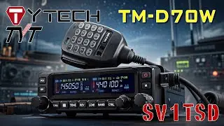 Обзор TYT TM-D70W: 70-ваттный двухдиапазонный монстр с кросс-диапазонным ретранслятором и двойным...