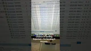 I&rsquo;m Submitting an Offer With a 99% Chance of Rejection (Here&rsquo;s Why)
