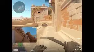 CS2 Ancient noob friendly utility combo for B execute from one spot