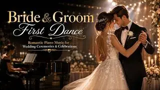 Bride & Groom First Dance 💍 | Romantic Piano Music for Wedding Ceremonies & Celebrations