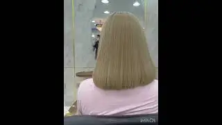 Very Light Ash Blond #hairtransformations #hairtechniques #subscribe #shortvideo