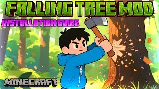 Как установить мод Falling Tree в Minecraft 1.21.7 (с шейдерами и тканью)