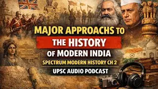 Major Approaches to the History of Modern India | Spectrum Modern History Ch 2 | UPSC Audio Podcast