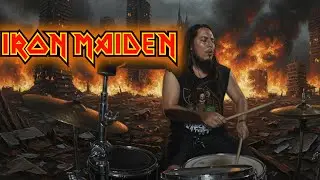 Iron Maiden - The Number of the Beast (Cover Drum Cam) Isolated Drums