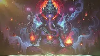 Dark Ganesha Psy Trance &ndash; Powerful Mantra Mix | Obstacle Remover Energy