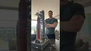 Building the NASA Artemis Lego Set! #lego #space #shopping #mall #asmr #asmrsounds