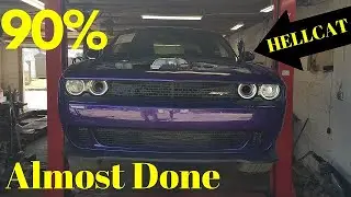 Rebuilding a Wrecked Dodge 2016 Hellcat Still a Better Deal Than Copart Part 8