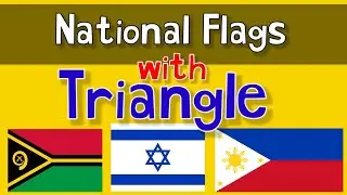 Country Flags with Triangle Ⅰ 193 Country Facts