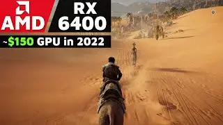 AMD RX 6400 4GB in 2022 | Assassins Creed Origins | 1080p HIGH Settings