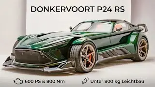 2026 Donkervoort P24 RS: Puristisches Supercar ohne Kompromisse