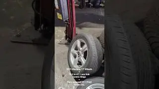 2006-2012 Ford Fusion with Mustang (2017-2019) wheels (114.3 X5)