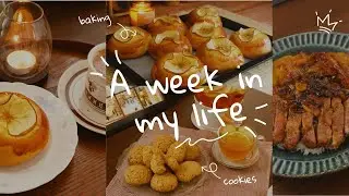 A Cozy Week of Home Cooking 🍎✨ | Easy Comfort Meals & Homemade Treats