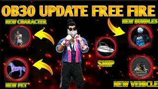 Free fire ob30 update Advance server l new character snowelle and sverr l free fire ob30 full