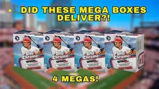 Обзор мегабокса Topps Chrom Update 2025 года