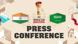 India v Saudi Arabia- Press Conference | FIBA Basketball World Cup 2027 Asian Qualifiers