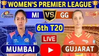 MI VS GG KA 6th T 20 MATCH /Mi CAPTAIN HARMANPREET KAUR KI TUFANI BATTING NE JITAYA/Royal desi volg 