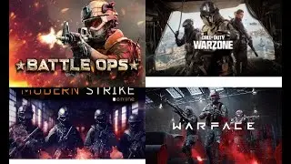 COD vs Modern Strike vs Battleops vs Warface. #callofduty #modernstrikeonline #battleops #warface