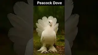 Peacock Dove &ndash; Graceful Colors. #PeacockDove #DancingBird #ColorfulFeathers #CuteBirds #nature #wild