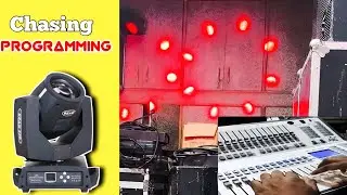 HOW TO MAKE  CHASING PROGRAMMING MINI PEARL ( SHARPY LIGHT , LED LIGHT , BLENDER)