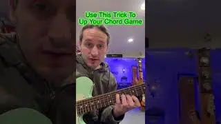 Major Chord Trick! #guitar #guitarra #guitarist #guitarlesson #guitartips #chords #chordlesson