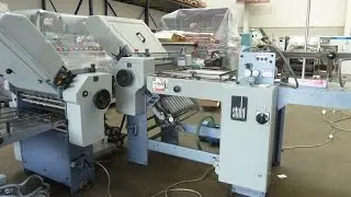 Used Paper folding machine for sale # Stahl T 50 4 4 # 1994