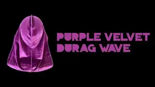 Purple Velvet Durag - Durag Wave