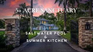 13395 Running Water Road | French Country Estate on 5+ Acres,  Palm Beach Gardens, FL