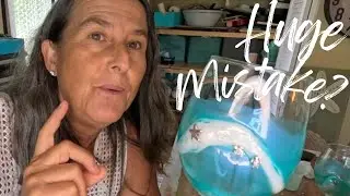 ЭТО ЧУТЬ НЕ КОНЧИЛОСЬ КАТАСТРОФОЙ! Моментальное затвердение смолы — это просто кошмар, в буквальн...