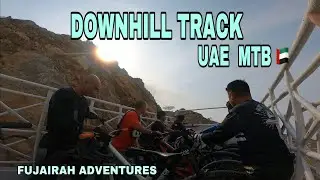 DOWNHILL TRACK IN UAE MTB #downhillmtb