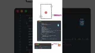 Bouncing ball animation using HTML and CSS #coding #programming #interview #css #html  #keyframes