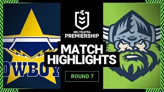 North Queensland Cowboys v Canberra Raiders | Match Highlights | Round 7, 2013 | NRL