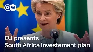 EU announces to invest 5 billion Euros in South Africa | DW News