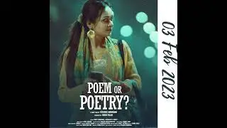 Poem Or Poetry II Coming Soon II Stay Tune