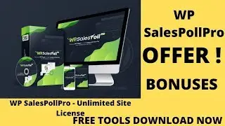 WP SalesPollPro  Unlimited Site License Offer DONT MISS