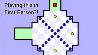 The Worlds Hardest Game but in First Person? - Instant Death | Full Game