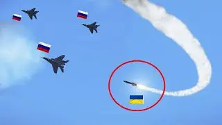 A devastating ambush that shocked the Russian military: a MiG-29 was shot down