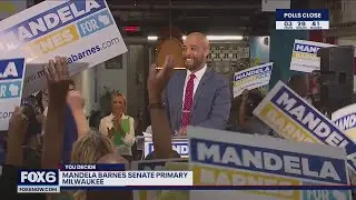 Wisconsin Primary Election; Barnes alone among Democrats | FOX6 News Milwaukee