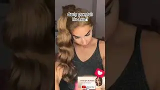 Overnight heatless curls🫰🥰#beautifulcurls #longhair #hairhacks #shorts #tiktok