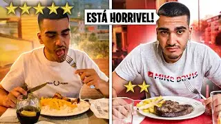 FUI AO RESTAURANTE COM PIOR E MELHOR AVALIA&Ccedil;&Atilde;O DE BENIDORM | ESPANHA - 