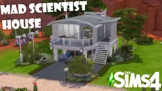 Mad scientist house 🔭 | Sims 4 Speed Build