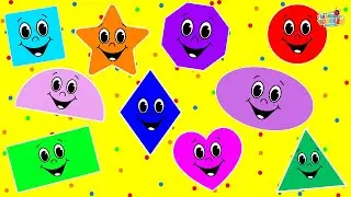Ten little Shapes | Songs for kids | Best Toddler Learning